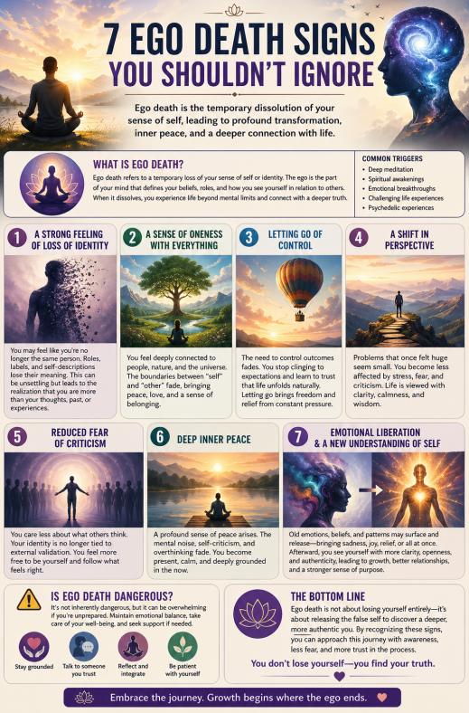 7 Ego Death Signs You Shouldn’t Ignore