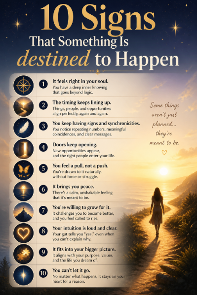 10 Signs That Something Is destined to Happen