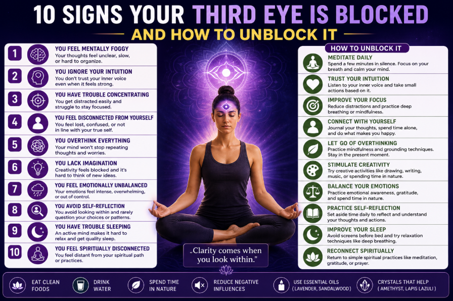 10 Signs Your Third Eye Is Blocked and How to Unblock It
